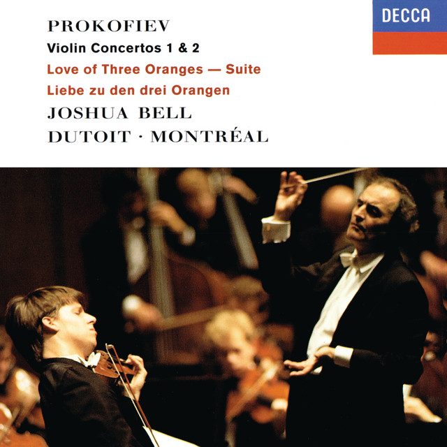Prokofiev: Violin Concertos Nos. 1 & 2; The Love for 3 Oranges Suite album cover