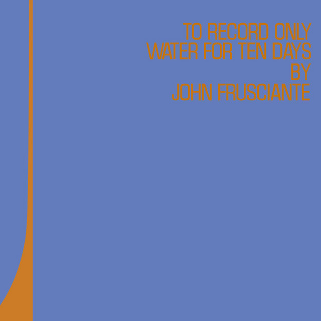To Record Only Water For Ten Days (U.S. Version) album cover