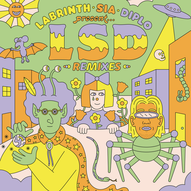 LABRINTH, SIA, DIPLO PRESENT... LSD (REMIXES) (feat. Sia, Diplo & Labrinth) album cover