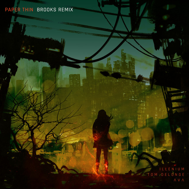 Fender Tom Delonge Subcaster as heard on Paper Thin (Brooks Remix) by Angels & Airwaves & Illenium & Brooks (2020)