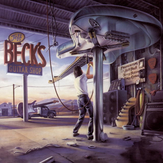 Jeff Beck's Guitar Shop With Terry Bozzio And Tony Hymas (with Terry Bozzio & Tony Hymas) album cover