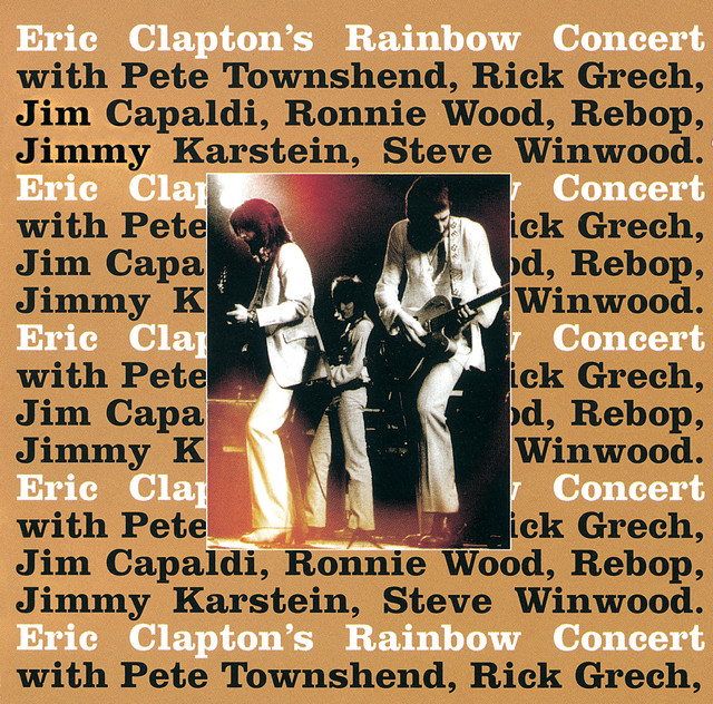Eric Clapton's Rainbow Concert album cover