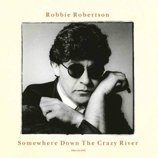 Custom Guitar by Bill Dillon as heard on Somewhere Down The Crazy River (Remix) by Robbie Robertson (1988)