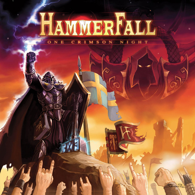 One Crimson Night album cover