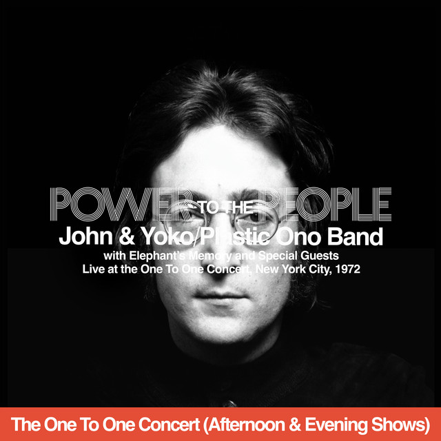 Power To The People (Live At The One To One Concert - Afternoon & Evening Shows) album cover