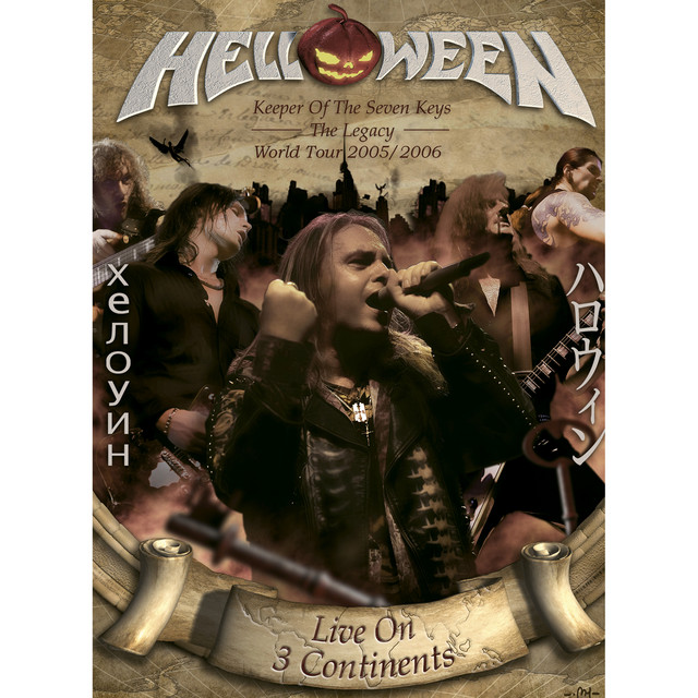 Live on 3 Continents album cover