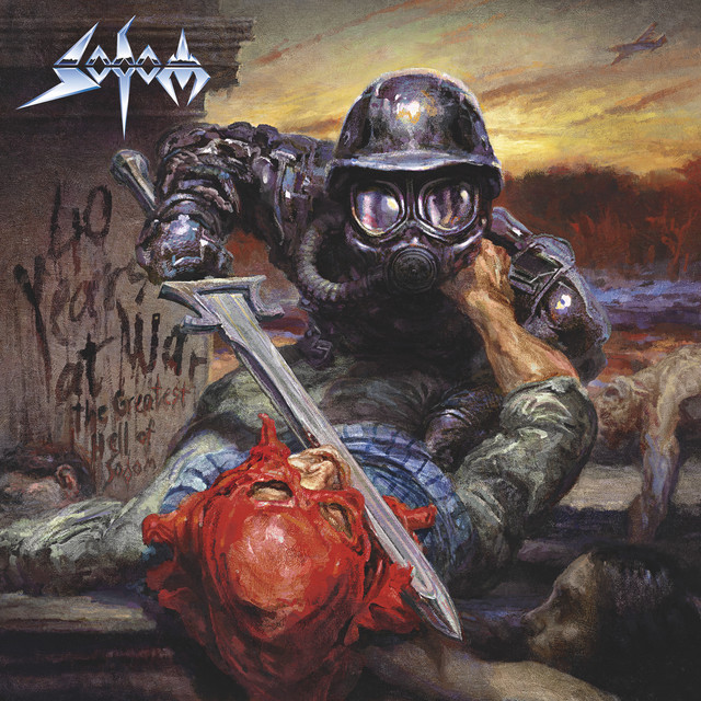 40 Years at War - The Greatest Hell of Sodom album cover