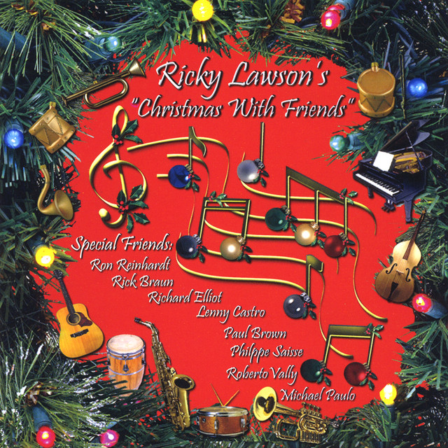 Ricky Lawson's Christmas With Friends album cover