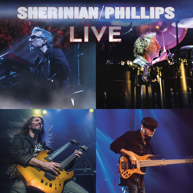 SHERINIAN/PHILLIPS LIVE album cover