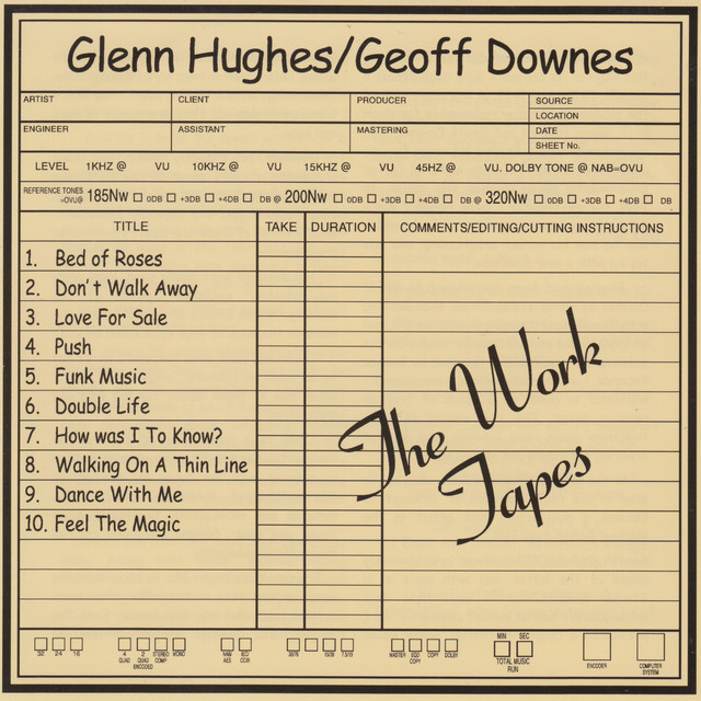 The Work Tapes album cover