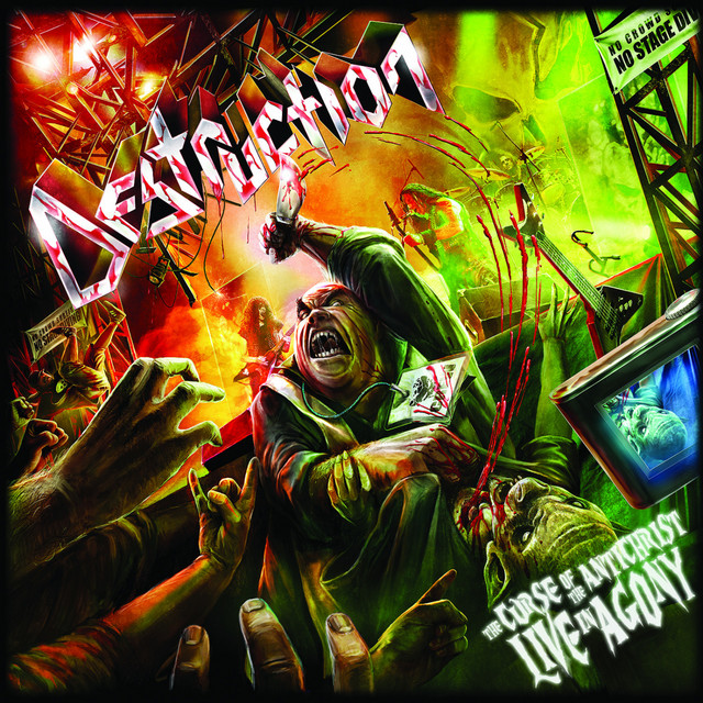 The Curse Of The Antichrist – Live In Agony album cover