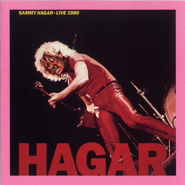 Sammy Hagar Live 1980 album cover