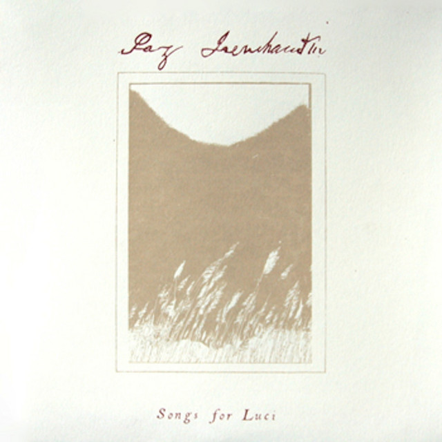 Songs for Luci album cover