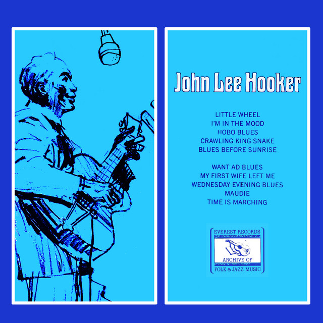 John Lee Hooker album cover