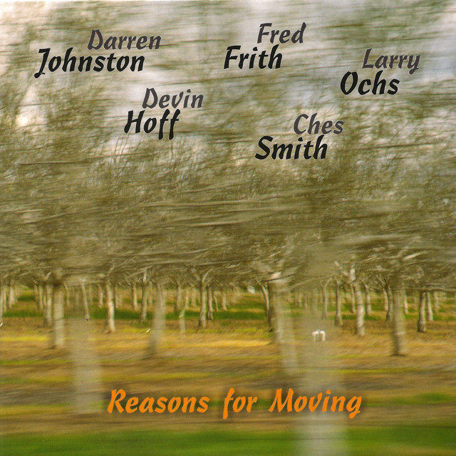 Reasons for Moving album cover