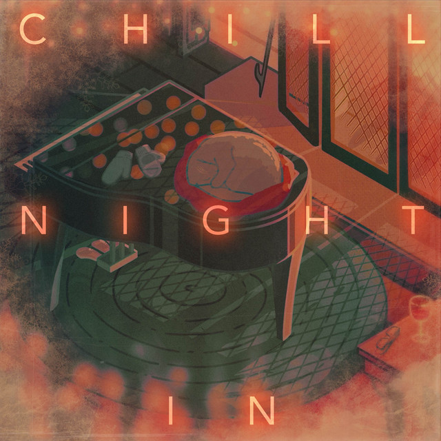 Chill Night In (cozy piano) album cover