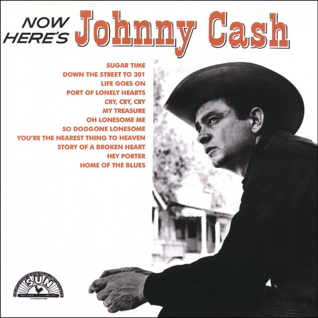 Now Here's Johnny Cash album cover