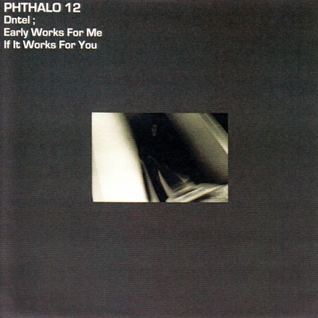 Early Works for Me If It Works for You album cover