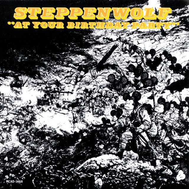 Rickenbacker 4001 as heard on At Your Birthday Party by Steppenwolf (1969)