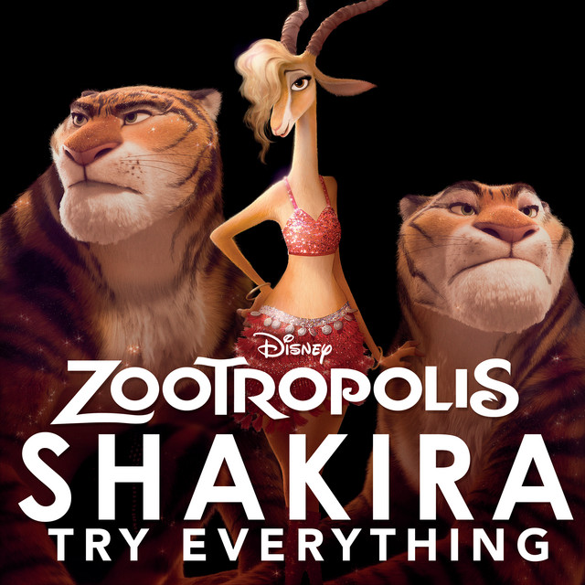 Shakira – Try Everything (From "Zootropolis") album cover