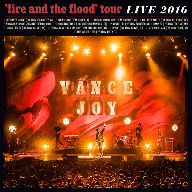 Fire and the Flood Tour Live 2016 album cover