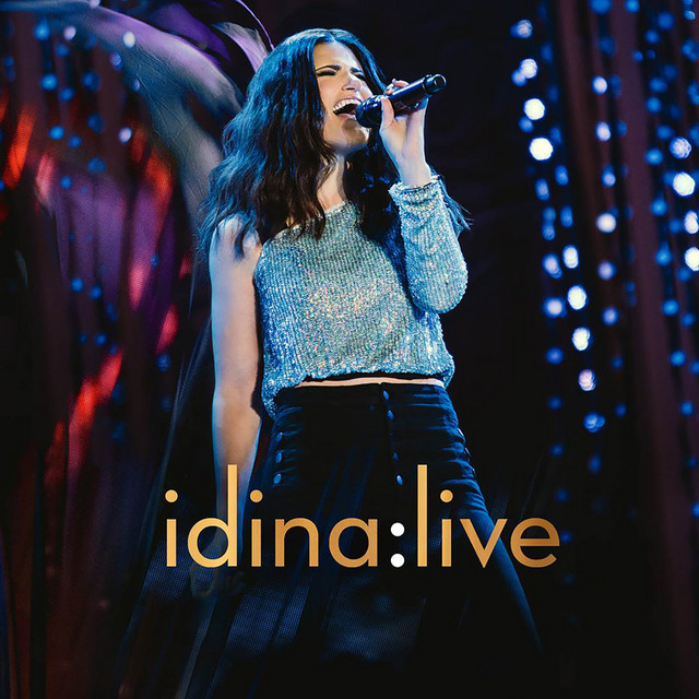 idina:live album cover