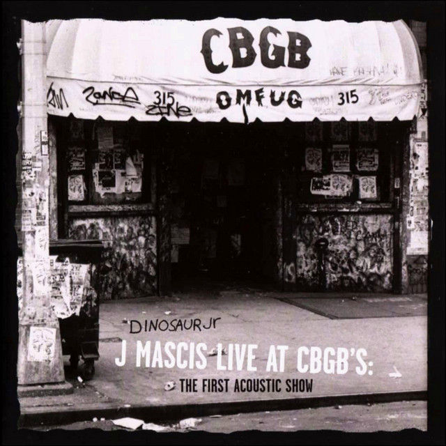 J Mascis Live at CBGB's: The First Acoustic Show album cover