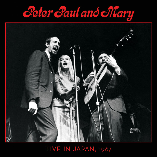Peter, Paul and Mary: Live in Japan, 1967 album cover