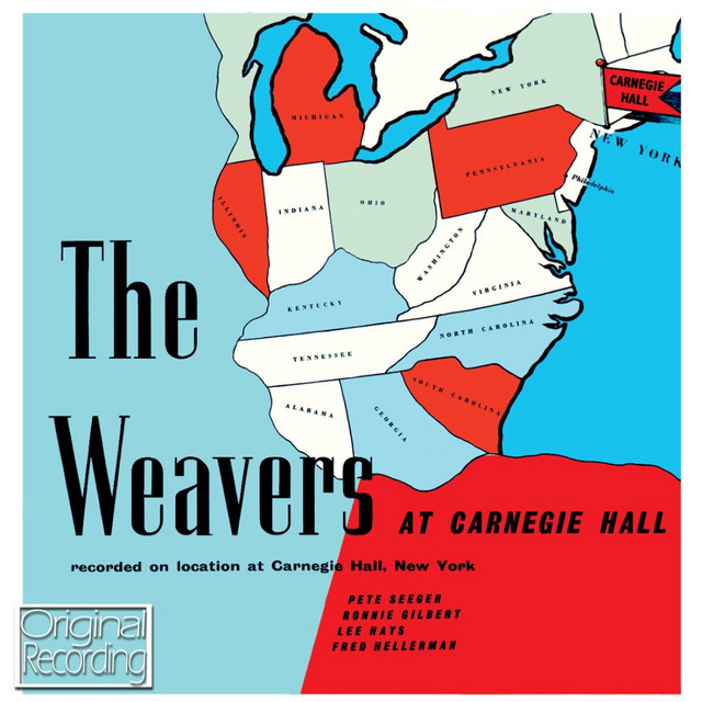 The Weavers At Carnegie Hall album cover
