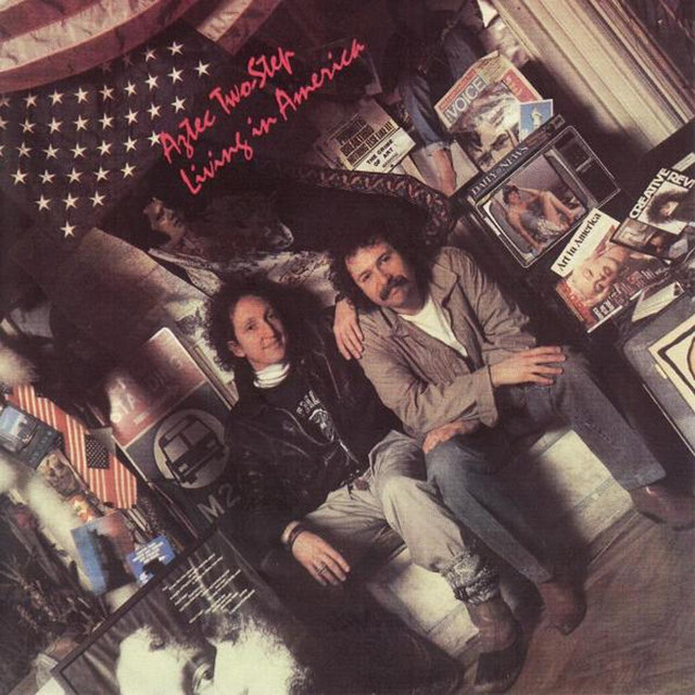 Living in America album cover