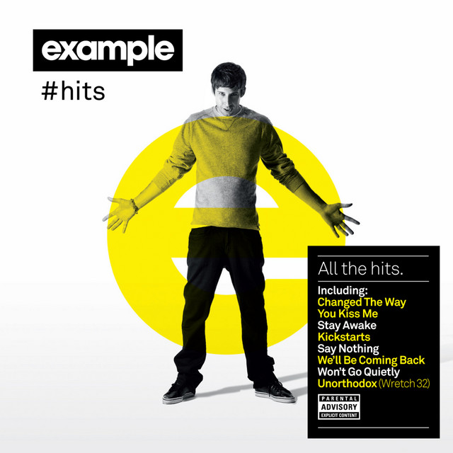 #hits album cover