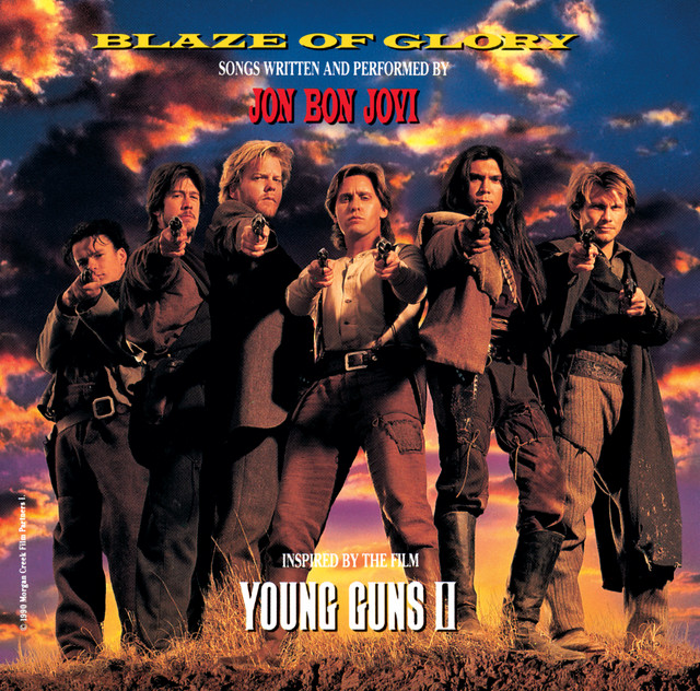 Gibson J-160E as heard on Blaze Of Glory by Jon Bon Jovi (1990)