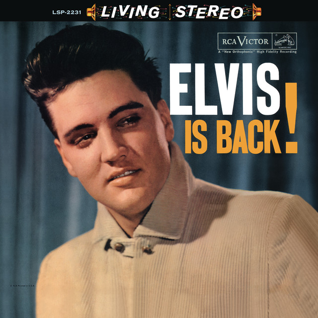 Elvis Is Back album cover