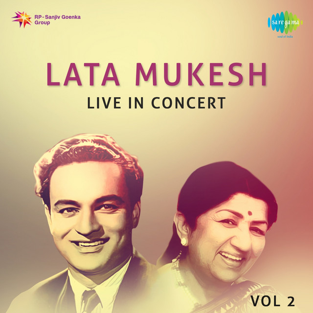 Lata Mukesh Live In Concert, Vol. 2 album cover