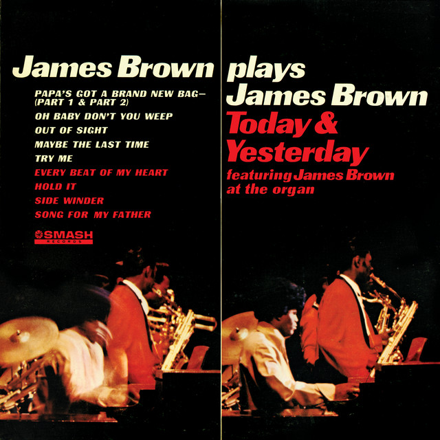 James Brown Plays James Brown Today & Yesterday album cover