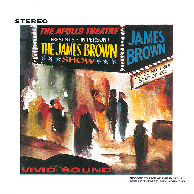 James Brown Live At The Apollo, 1962 album cover
