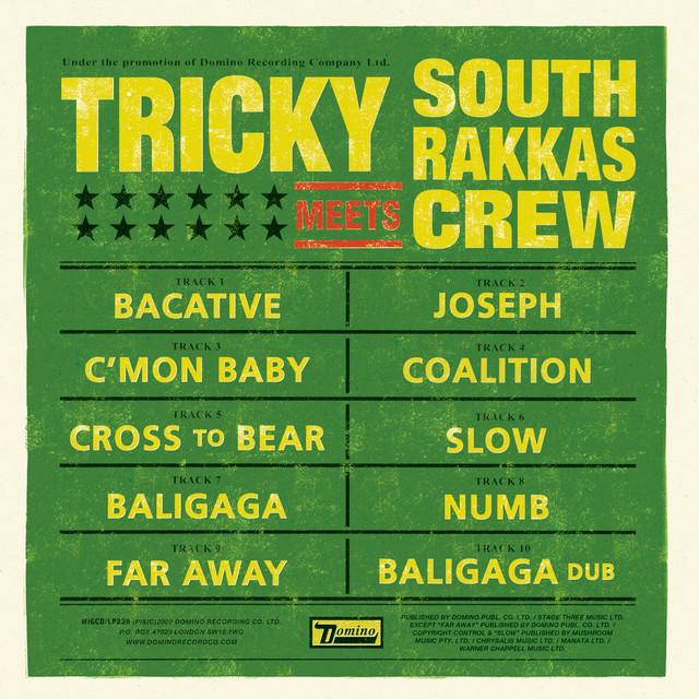 Tricky Meets South Rakkas Crew album cover