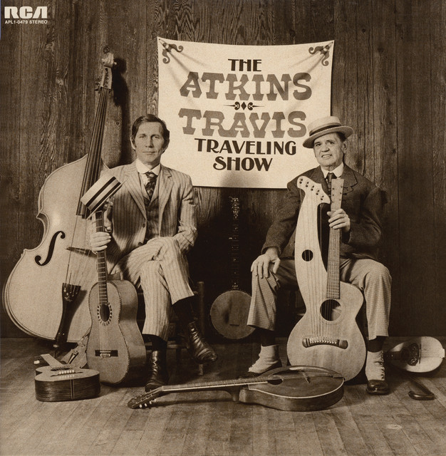 The Atkins-Travis Traveling Show album cover