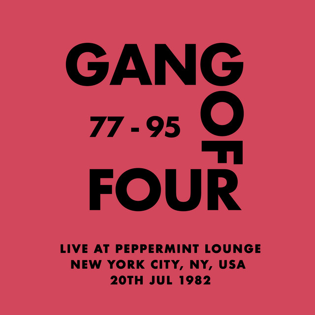 Live at Peppermint Lounge, New York City, NY, USA - 20th Jul 1982 album cover