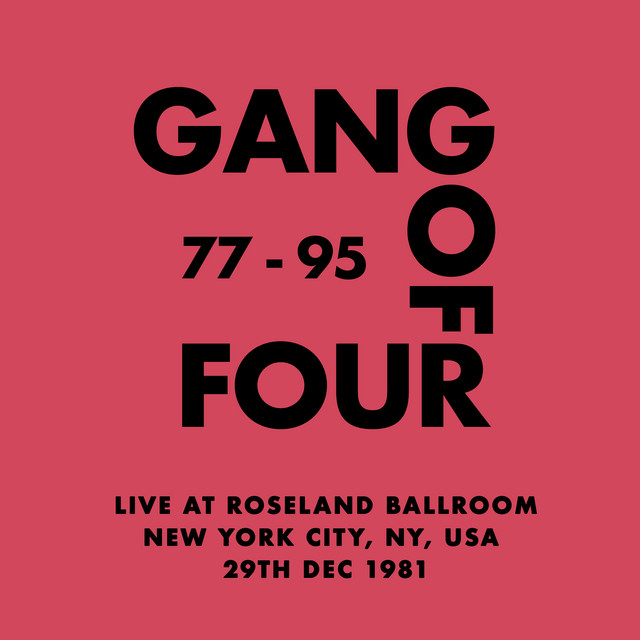 Live at Roseland Ballroom, New York City, NY, USA - 29th Dec 1981 album cover
