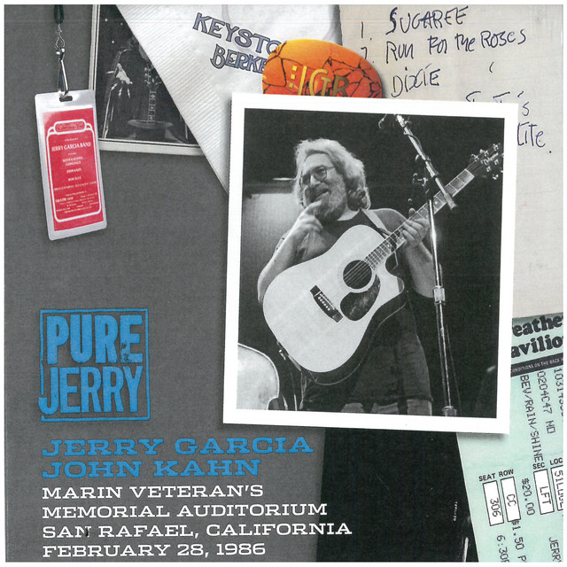 Pure Jerry: Marin Veteran's Memorial Auditorium, San Rafael, California, February 28, 1986 album cover