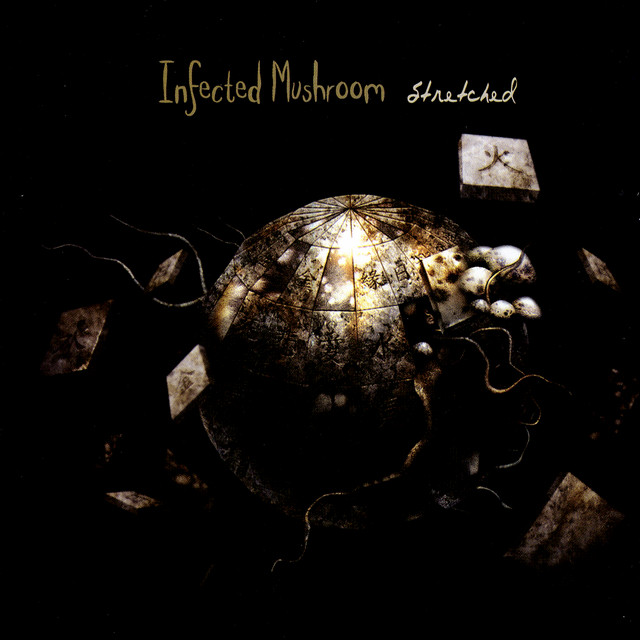 Stretched album cover