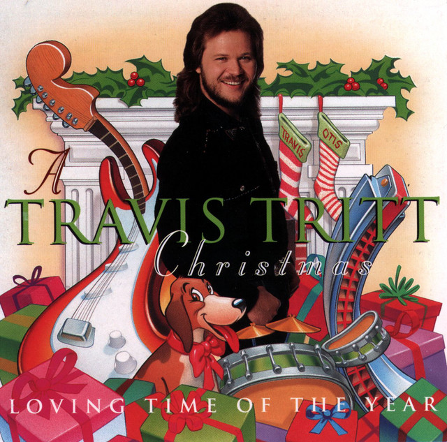 A Travis Tritt Christmas - Loving Time of the Year album cover