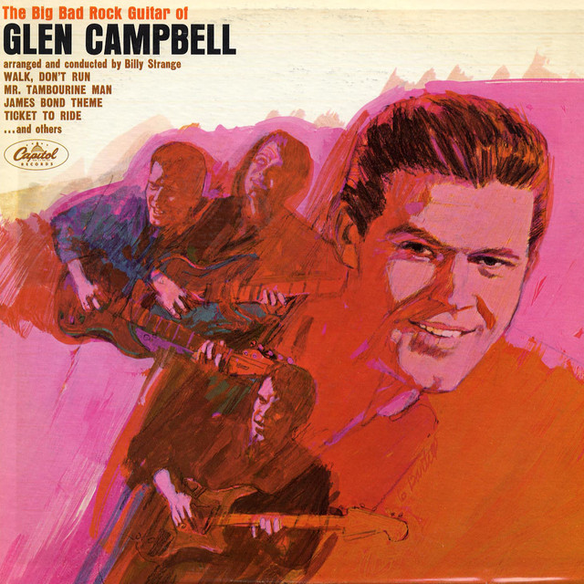 Big Bad Rock Guitar Of Glen Campbell album cover
