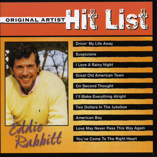 Original Artist Hit List: Eddie Rabbitt album cover