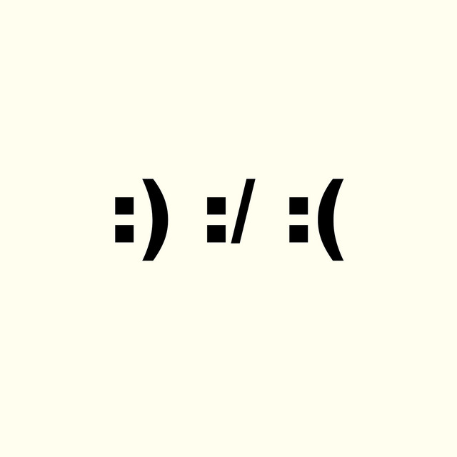 :) : / :( album cover