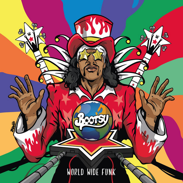 Vox V271 Apollo IV as heard on World Wide Funk by Bootsy Collins & William Earl Collins (2017)