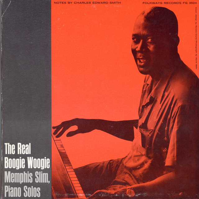 The Real Boogie Woogie: Memphis Slim, Piano Solos album cover