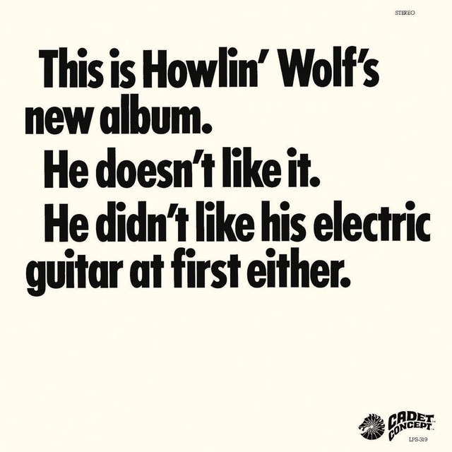 The Howlin' Wolf Album album cover