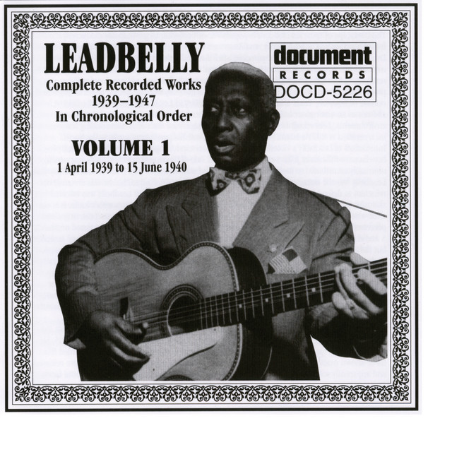 Leadbelly Vol. 1 1939-1940 album cover